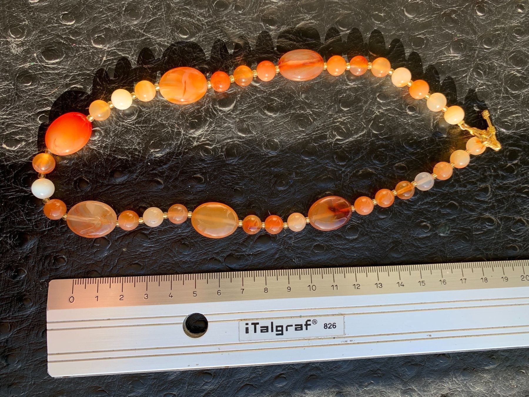 Catenine: Kette mit Karneol – Nuovo (secondo la descrizione) da Birsfelden venduto da Exclusivity 2