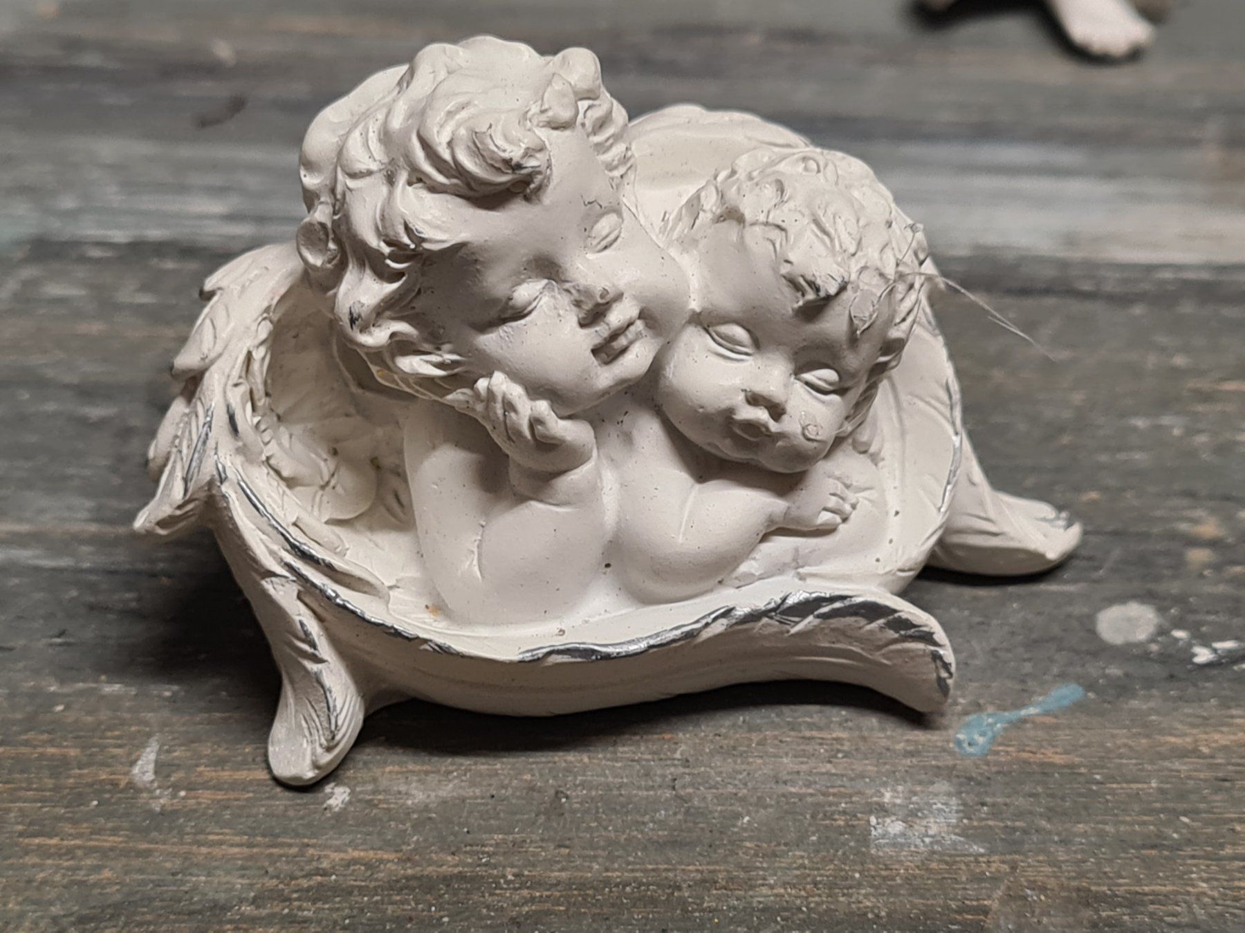 Statuette: Engelsfigur, ca. 6x4 cm – Usato da Amriswil venduto da kleindeko