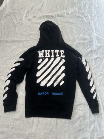 Off-White "Mirror Mirror" Hoodie Black/White