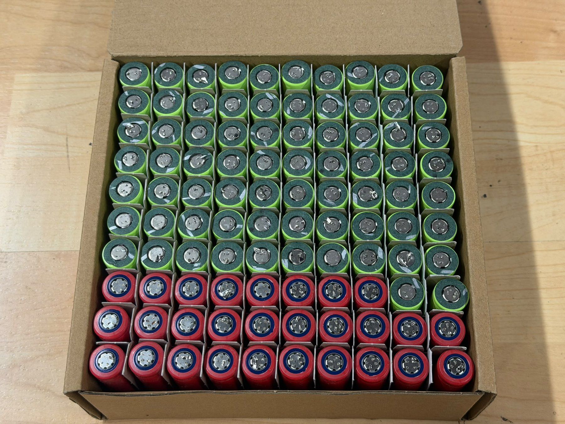 Sanyo Batterie: 100x 18650 Zellen – Usato da Aristau venduto da SwissVolts_Akkus 1