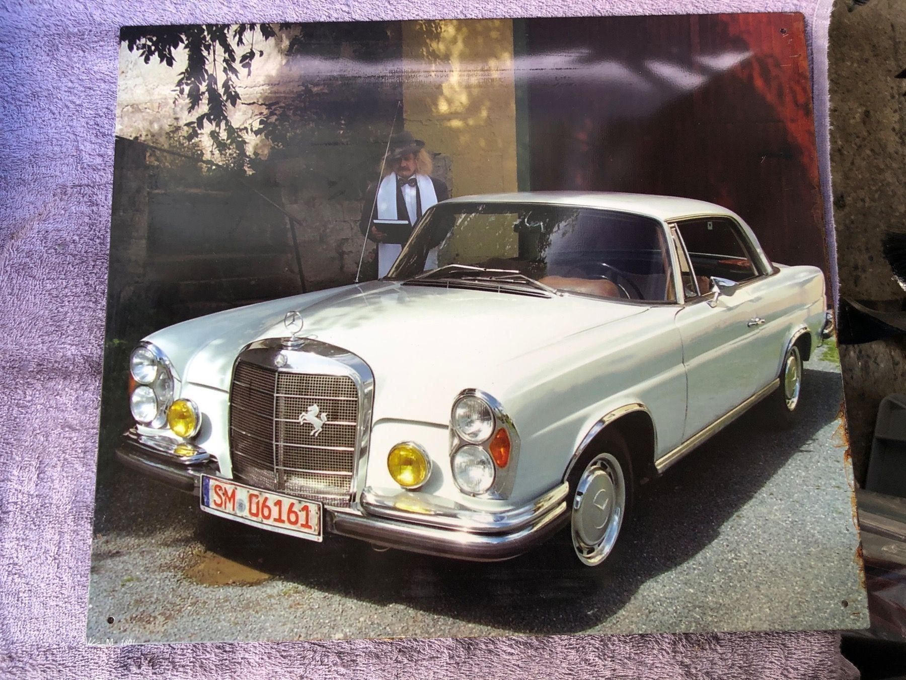 Schilder: Mercedes benz w111 coupe Oldtimer se – Gebraucht aus Reinach AG von rares75