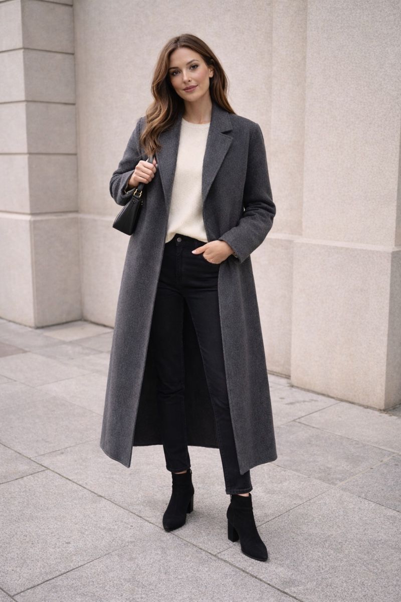 Mango Cappotti: Mango Wool Blend Belted Coat – Usato da Corsier-sur-Vevey venduto da Kristina.Nova