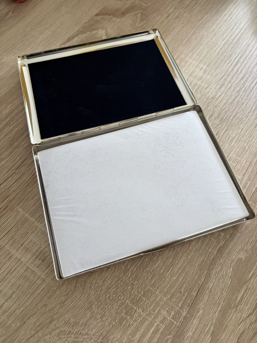 Portagioie: Silver Plated Box Oval Insert good condition – Nuovo (secondo la descrizione) da Interlaken venduto da giorgiotraverso 1