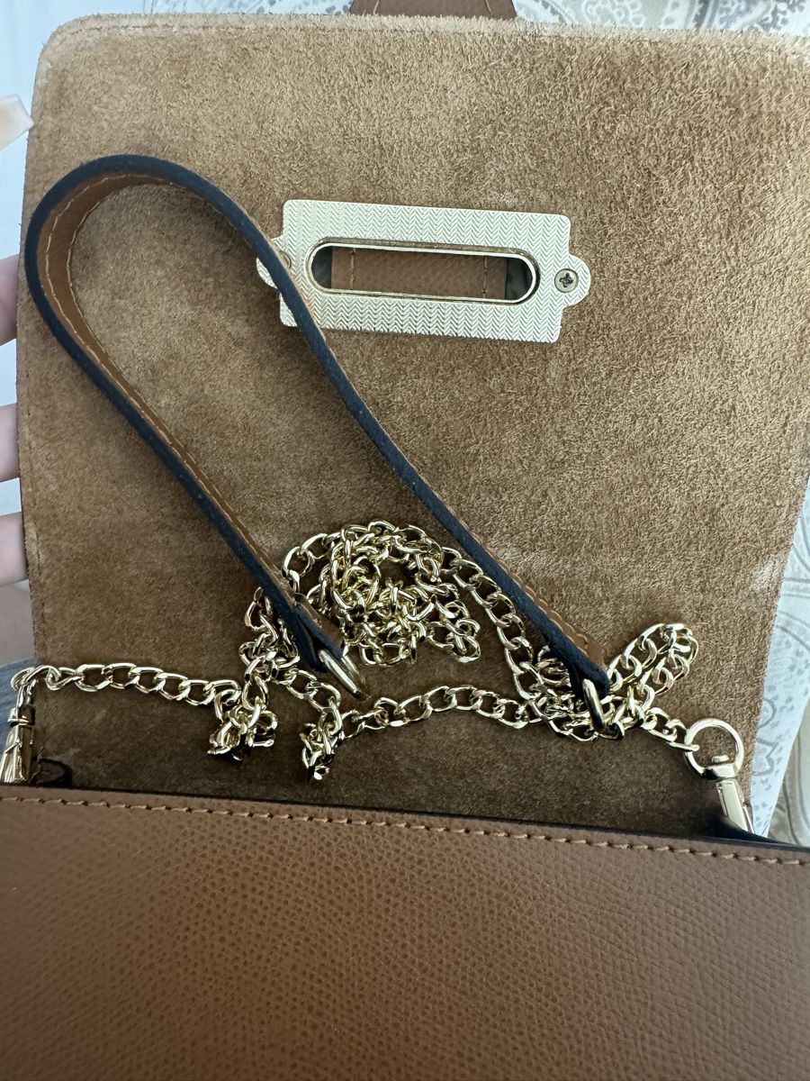 Borse da donna: Braune ECHT Leder Tasche – Nuovo (secondo la descrizione) da Winterthur venduto da axxgkc_123 4