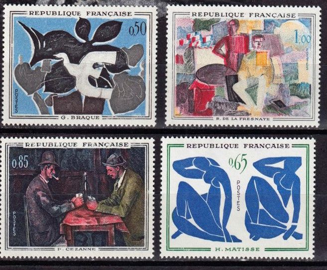 Alle Briefmarken: Frankreich, Mi 1372-1375** – Neu (gemäss Beschreibung) aus Langenthal von 1195