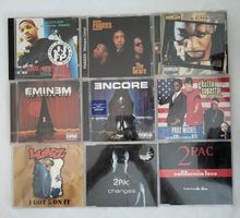 Lot 18 CD Hip Hop Rap US 90s - 2Pac Eminem Fugees Notorious