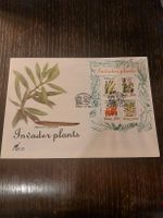 Enveloppe premier jour illustrée plantes invasives rare