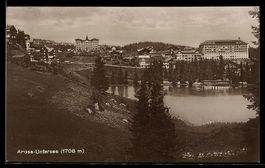 AK Arosa, Untersee, Ortspartie