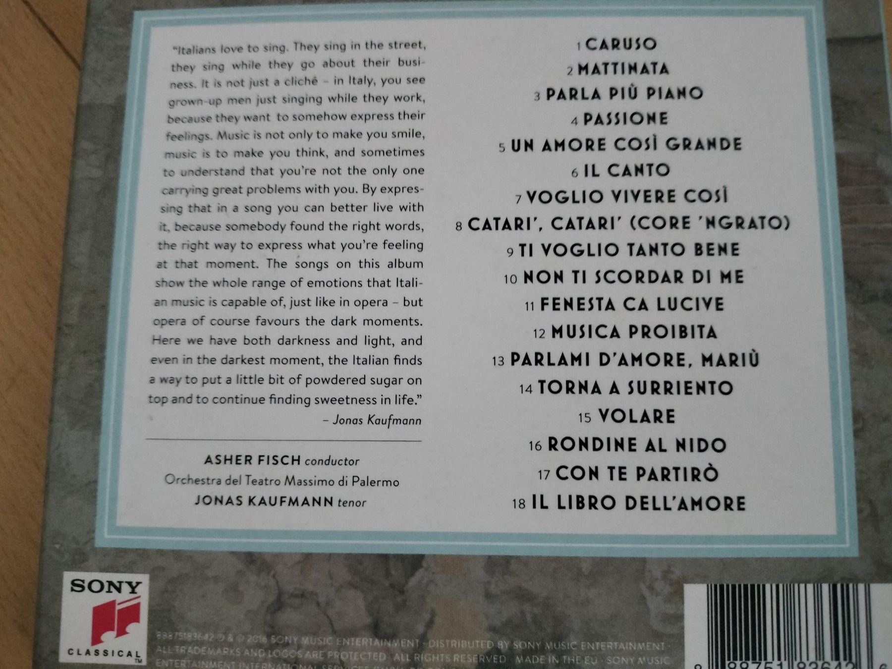 CDs: CD. Jonas Kaufmann – D'occasion à Heimberg par Rockenrol 1