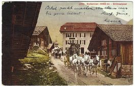 AK Guttannen - Grimselpost 1924