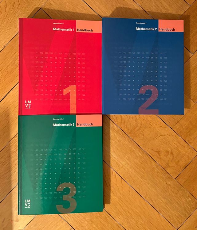 Lehrmittel Sekundarstufe 1 - Mathematik 1-3 für Lehrper (Neu und