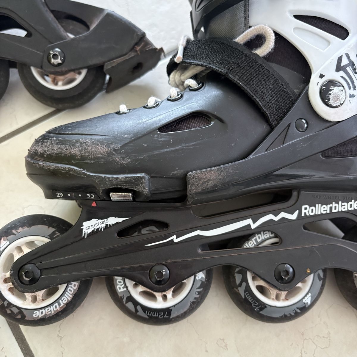Pattini in linea & Pattini a rotelle: Rollerblades grösse 29-33 – Usato da Zimmerwald venduto da wuff81 1