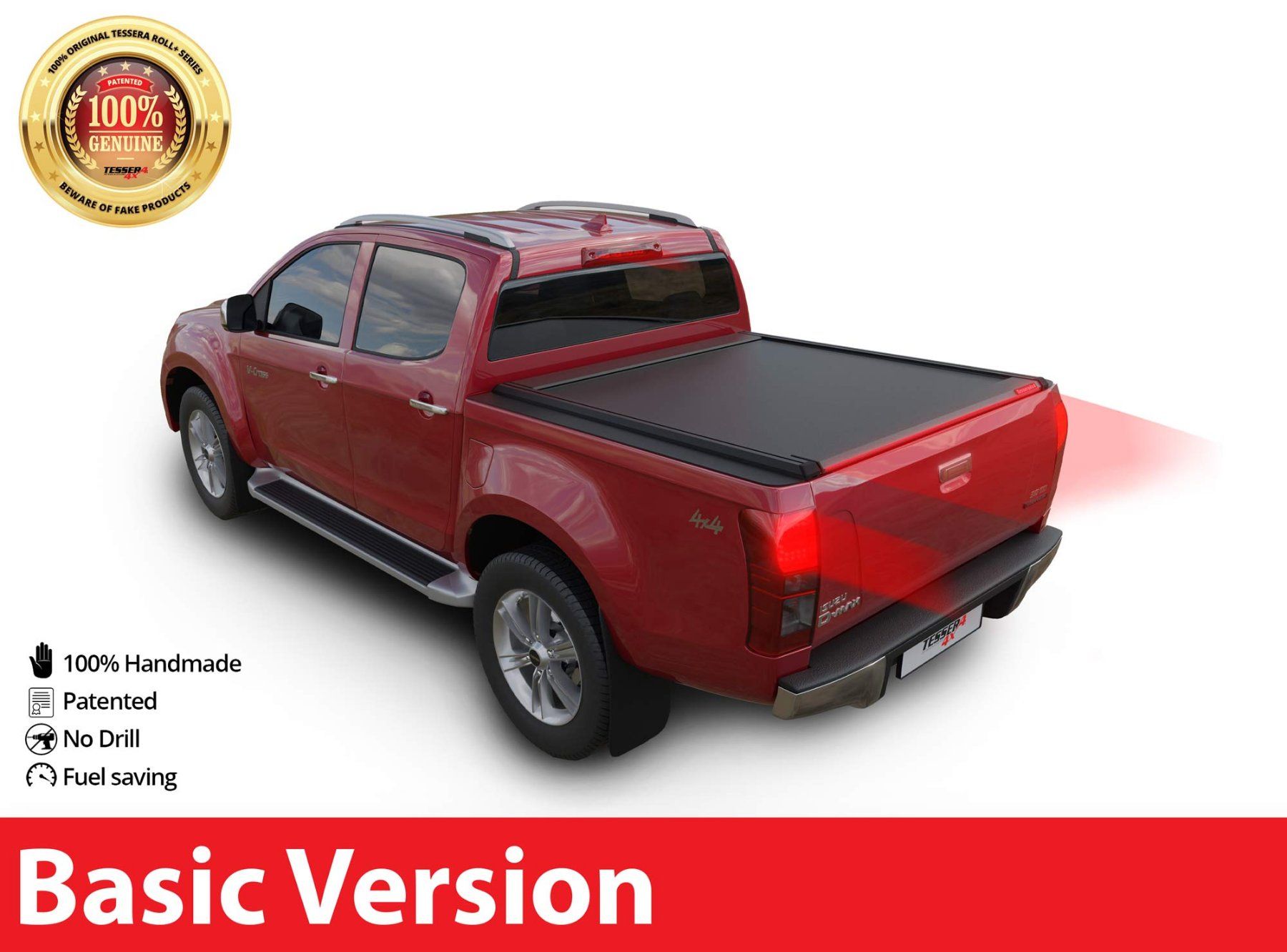 Isuzu Tutti i ricambio: Tessera Roll+ Laderaumabdeckung ISUZU D-Max D/C 2012-2020 – Nuovo e nell'imballaggio originale da Aeschlen venduto da Tesser4x4Schweiz