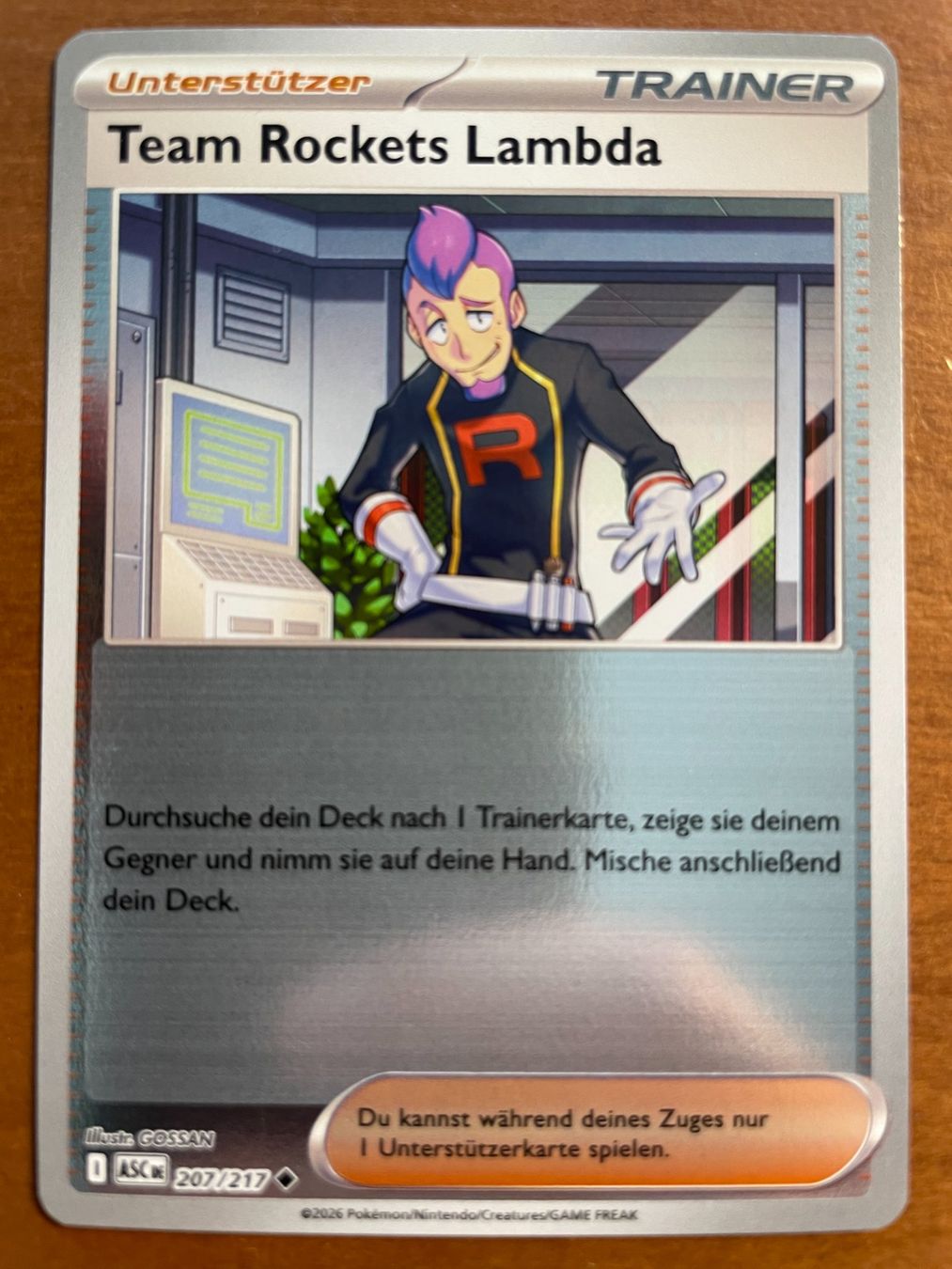 Pokémon Carte collezionabili: Pokemon Team Rockets Lambda Reverse (Versand gratis) – Nuovo (secondo la descrizione) da Chur venduto da Angerson