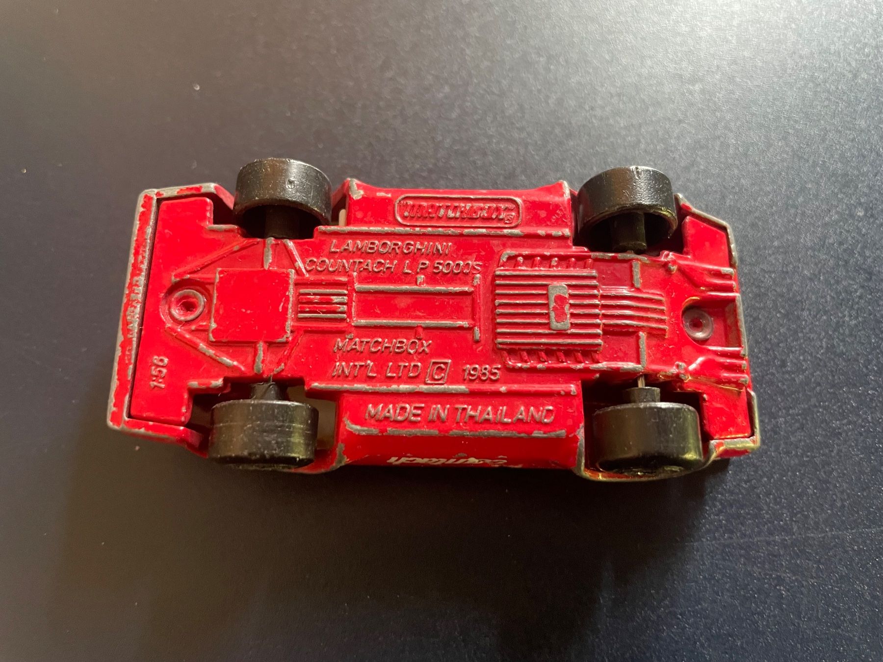 Matchbox Modellini d'auto: Matchbox Lamborghini Countach LP 5000S/1:56 – Usato da Volketswil venduto da rubin74 4