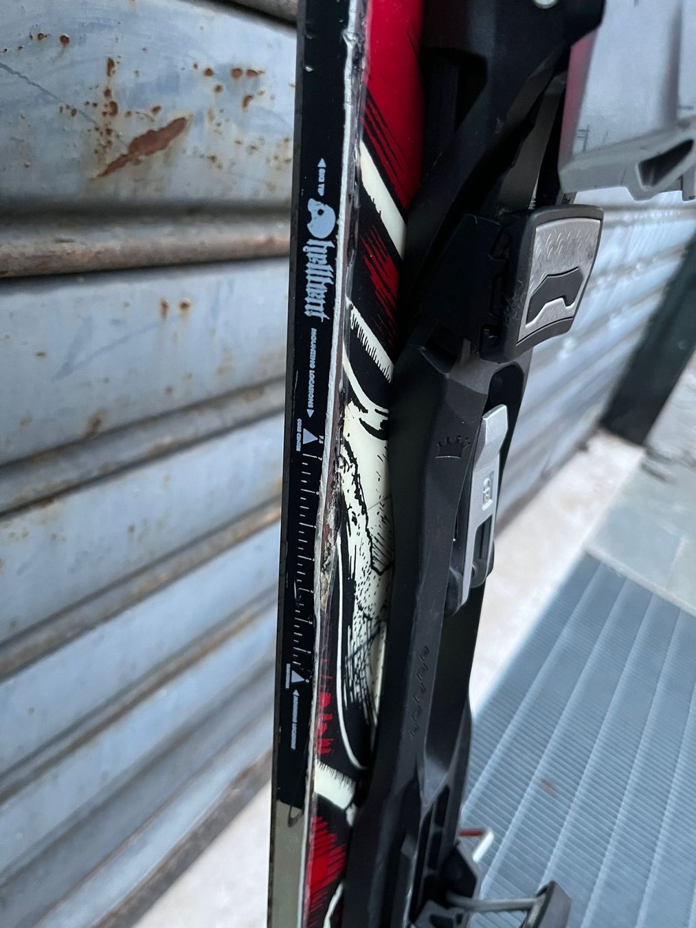 K2 Sci: Freeride-Ski K2 Hellbent 189 cm + Bindung/attacco Marker – Usato da Bellinzona venduto da gia_zx2b 5