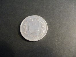 5.- Fr 1954