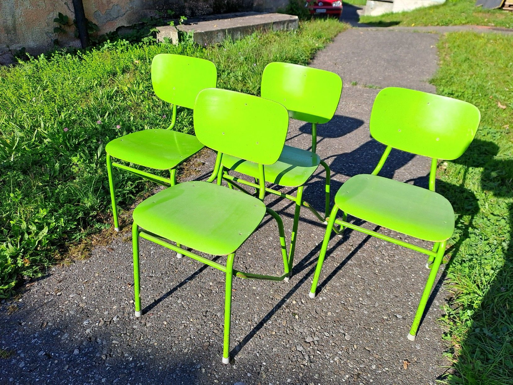 Sedie: 4 Stapel Stühle um 1960 – Usato da Gebenstorf venduto da suroh 2