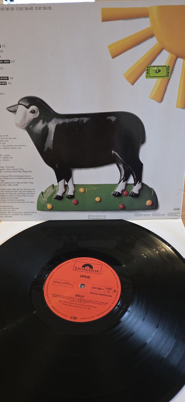 Dischi in vinile: Opus - Solo 1985 Vg,Vg – Usato da Yvonand venduto da RF-VINYL 5