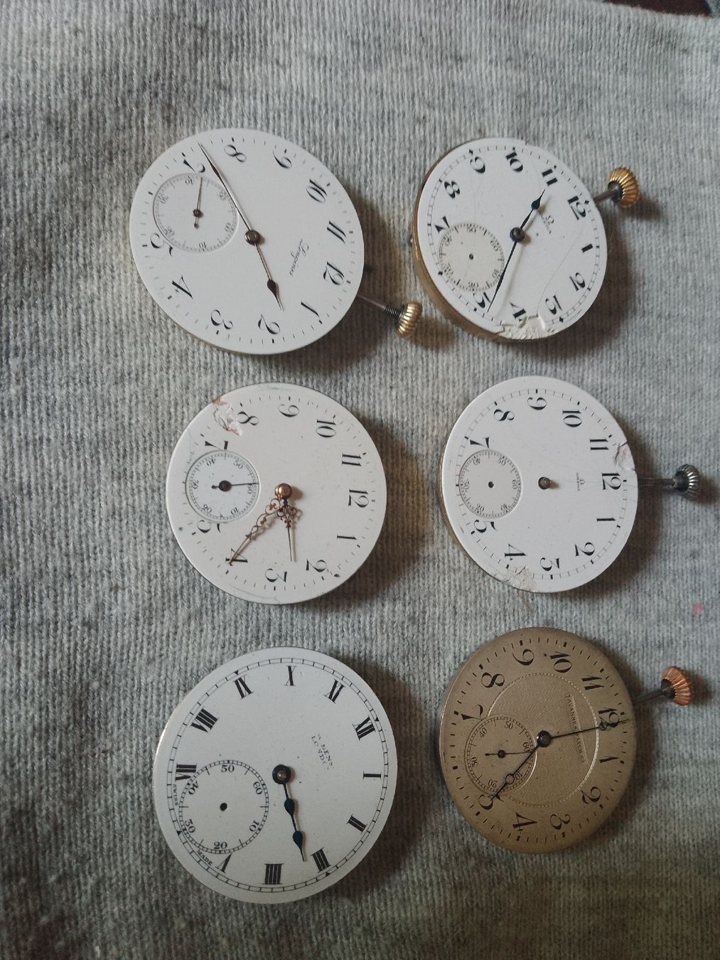 Omega Montres: Omega longines ecc.. lot mov. 6 Stuck  – D'occasion à Agno par sam2608