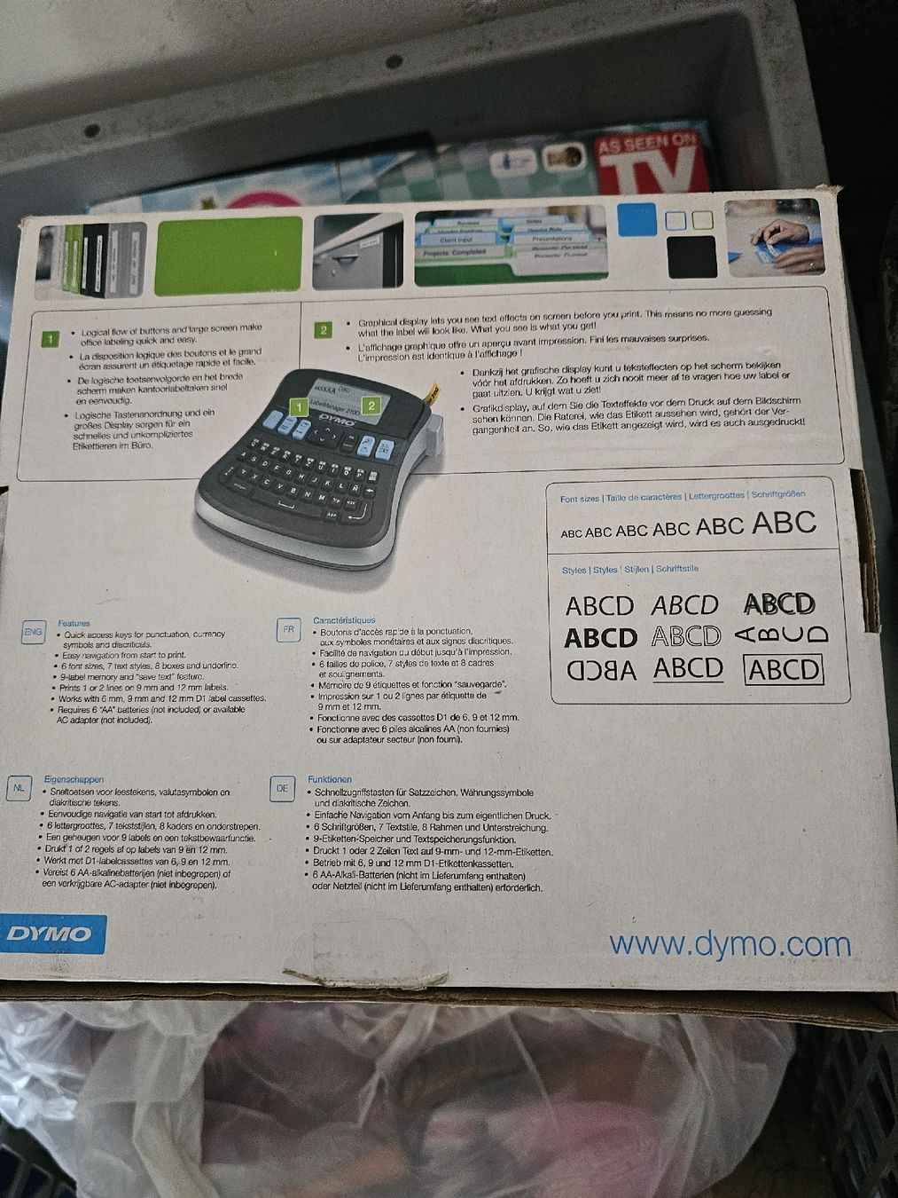 Dymo Stampanti: DYMO LabelManager 210D - Etikettendrucker – Usato da Kreuzlingen venduto da denden03 3