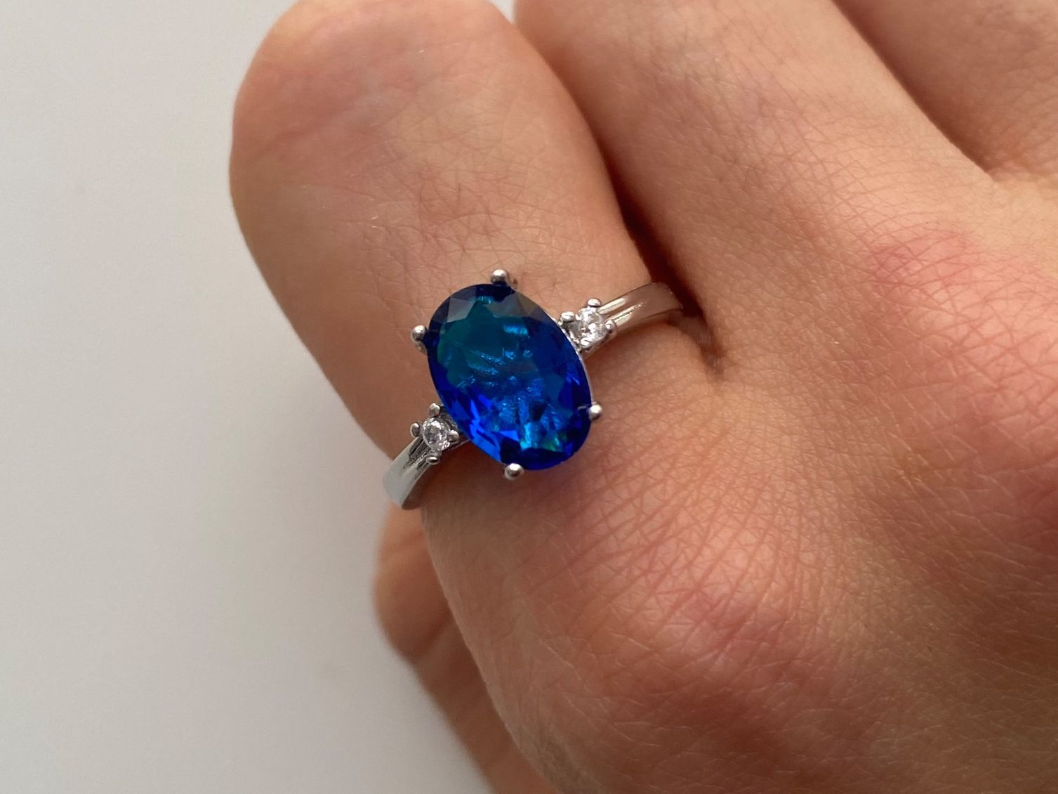 Ringe: Silber 925 Zirkonia Solitär Ring – Neu (gemäss Beschreibung) aus Givisiez von dor_xb9k