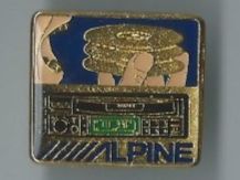 Alpine Autoradio, Pin