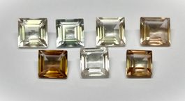 Dès 1.- Fr - 7x Topazes 20.15 ct - CERTIFICAT 830.- Fr