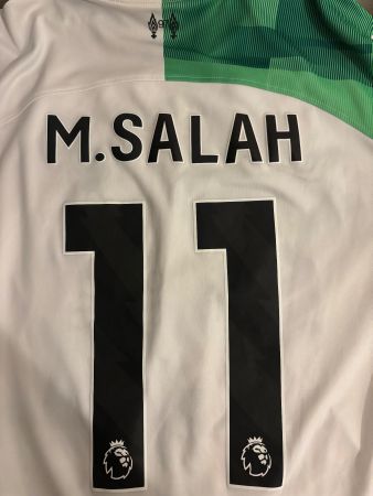 Maillot away Liverpool 23/24 Taille L Flocage M.Salah 11