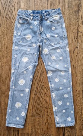 Blumen Jeans Gr. 116 🌼 