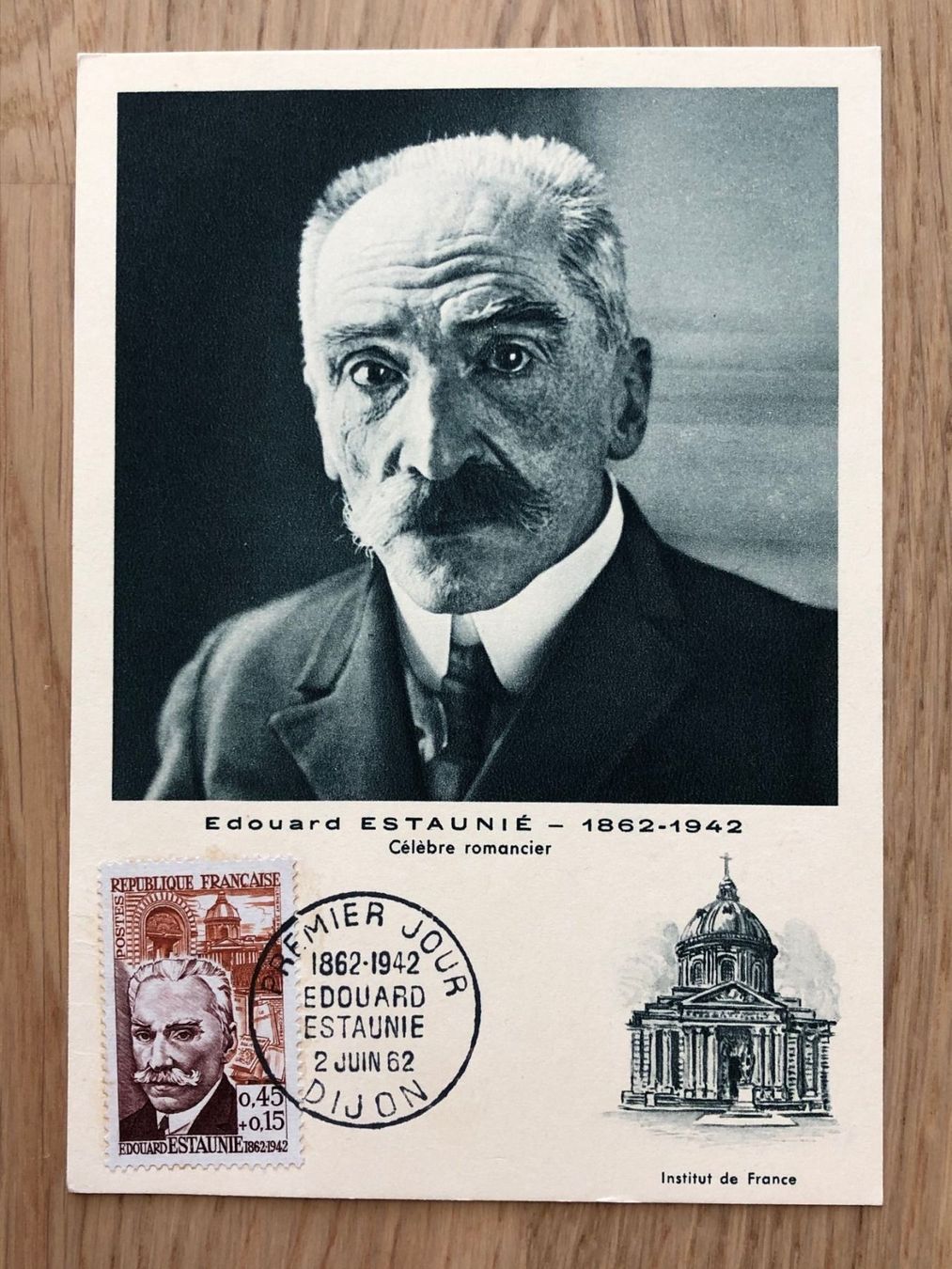Cartes postales: Ansichtskarte von E. Estaunié, FDC 1962 – Neuf (Voir description) à Biel/Bienne par TomBaBi