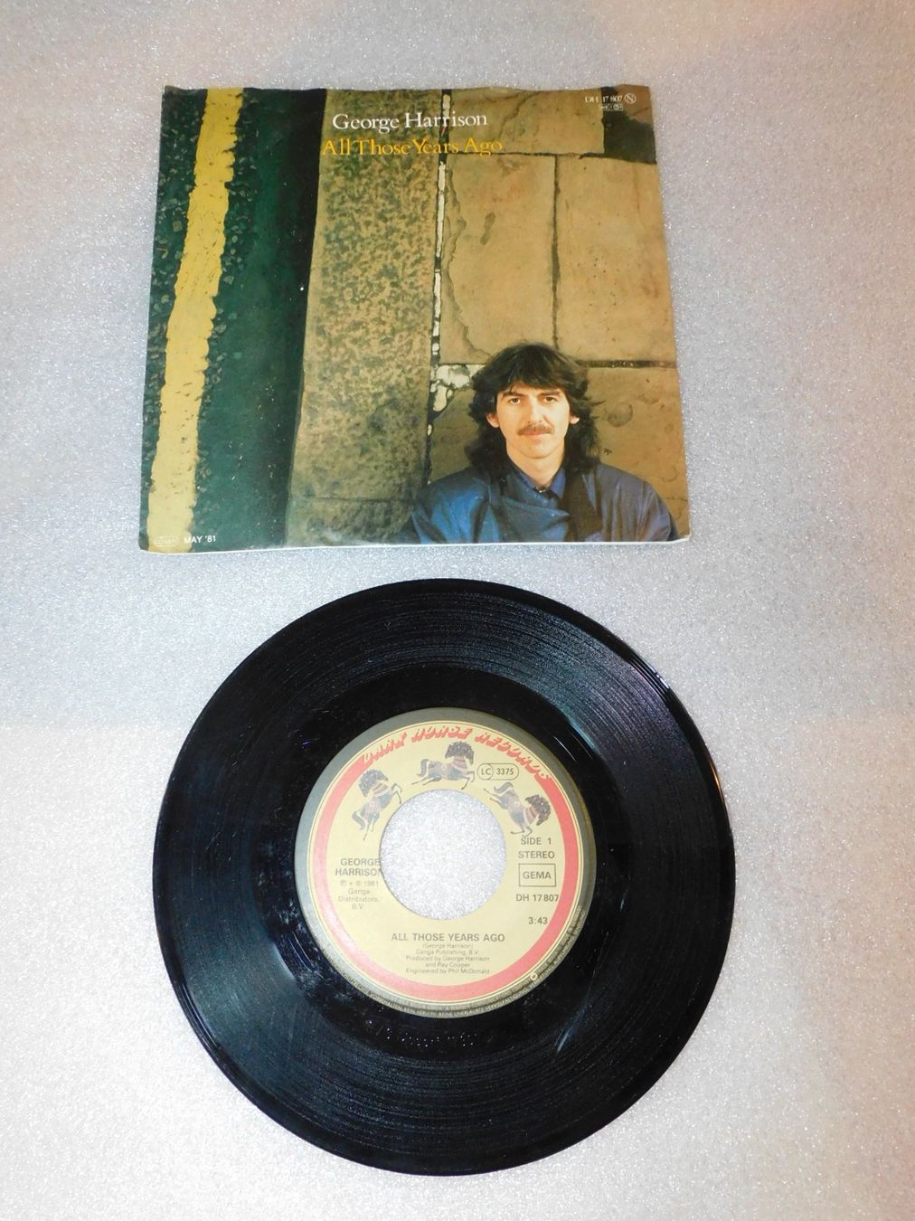 Dischi in vinile: Single George Harrison 1981 - All Those Years Ago – Usato da Sursee venduto da 76