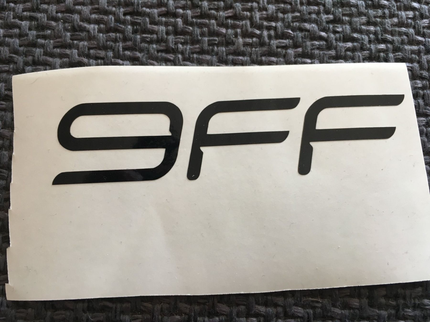 Sticker: 9ff Aufkleber in schwarz oder weiss – Nuovo e nell'imballaggio originale da Regensdorf venduto da Mischa88