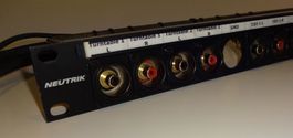 19" Rackblende 1 HE Cinch - Cinchbuchsen