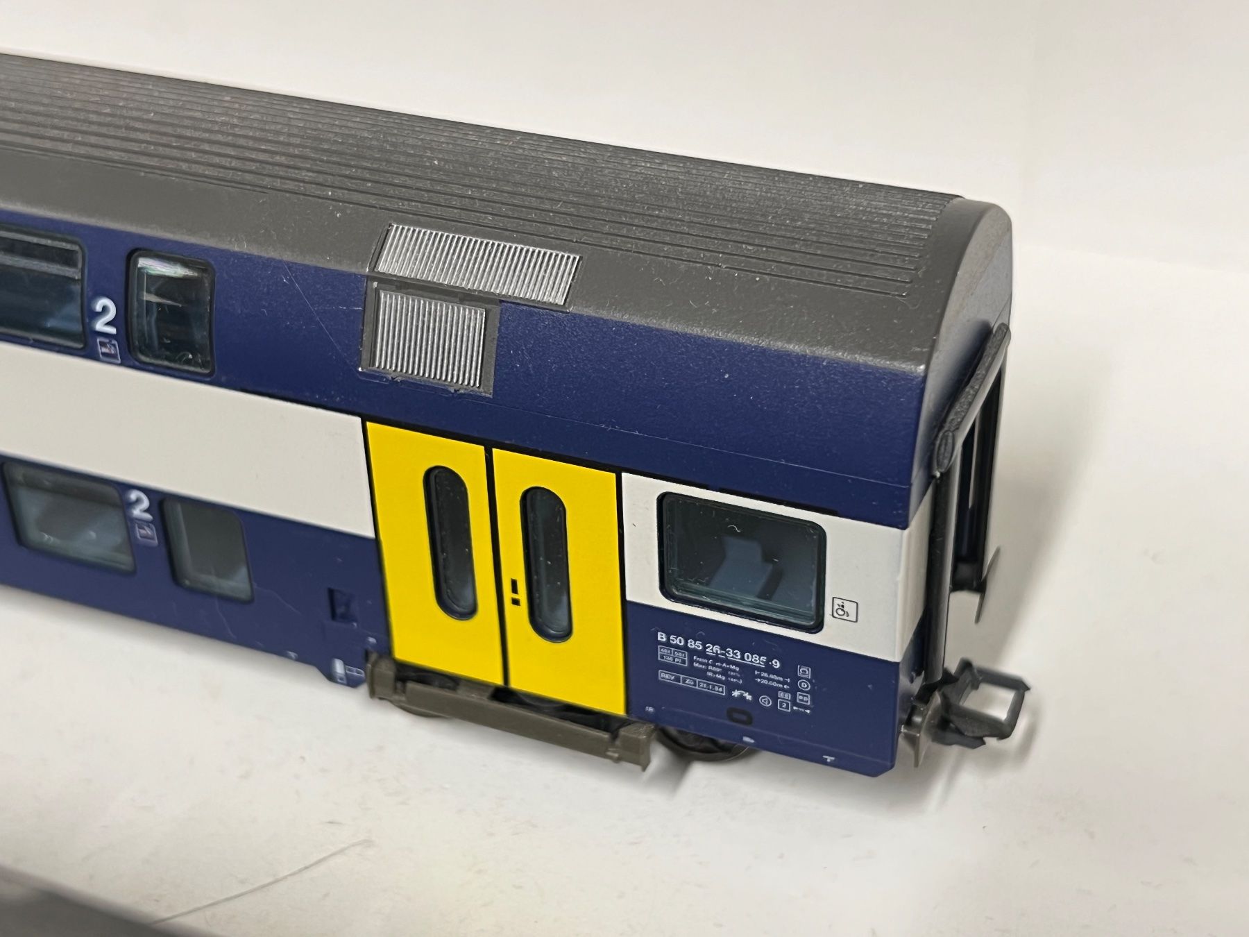 Fleischmann Modellini di ferrovie: Fleischmann S Bahn SBB   H0 AC 2 Stk. – Difettoso da Geroldswil venduto da TopTrain54 8