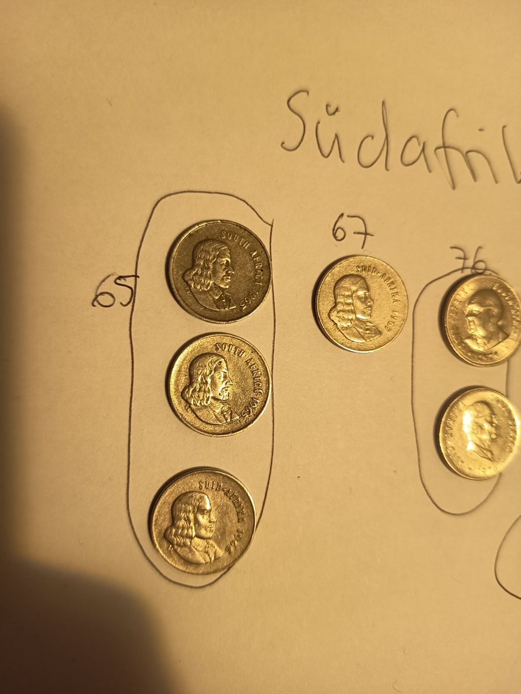 Tutti le monete: 5 cent 1965 -84 südafrika grip nr101 – Usato da Wattwil venduto da LuckyLegoandCoins 1