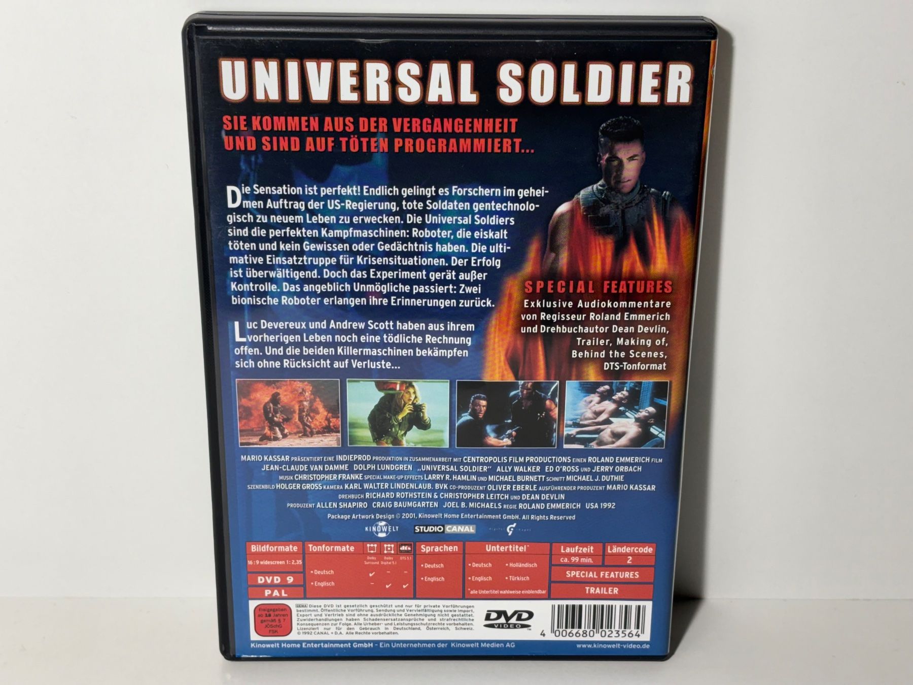 Tutti i DVDs: Universal Soldier DVD – Usato da Wilderswil venduto da Sstriker 1