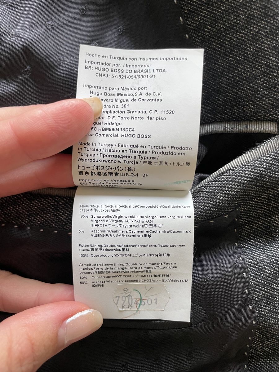 Hugo Boss Completi: Hugo Boss Anzug – Usato da Einsiedeln venduto da loubi02 5