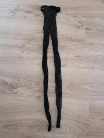 Netzstrumpfhosen / schwarz / S-M
