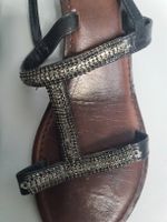Damen Sandalen mit Schmucksteinen Grösse 39
