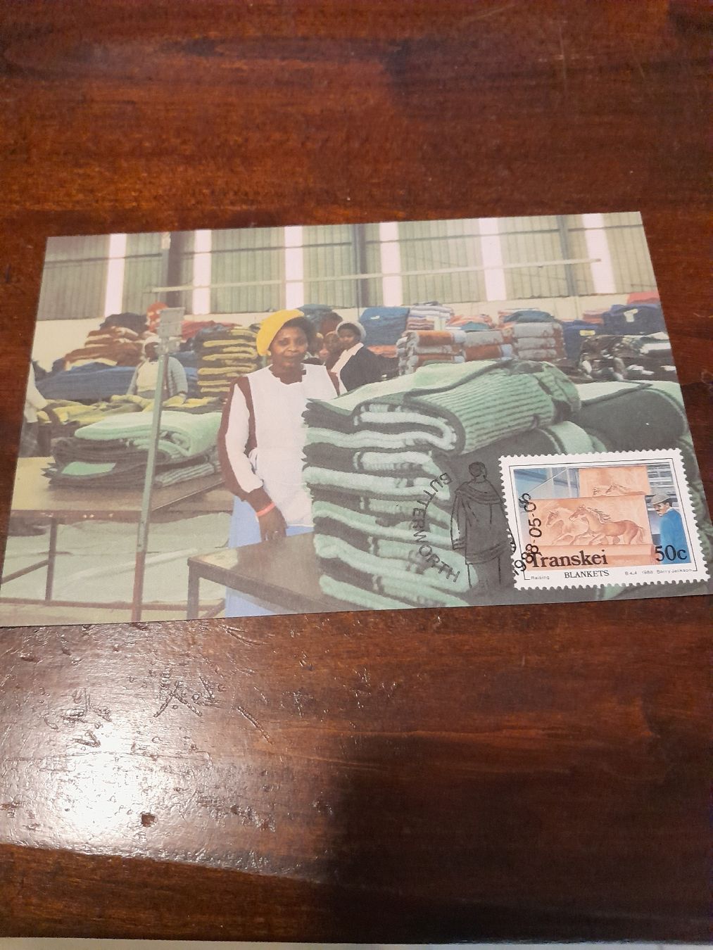Alle Briefmarken: Carte postale Transkei Afrique du Sud, 1996, timbre – Gebraucht aus Marly von globetrotter1723