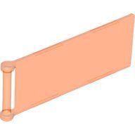 Lego 2x Flagge (30292) trans.neon orange