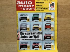 Auto Motor u. Sport 08/1979 Maserati Merak SS / Rover 2600