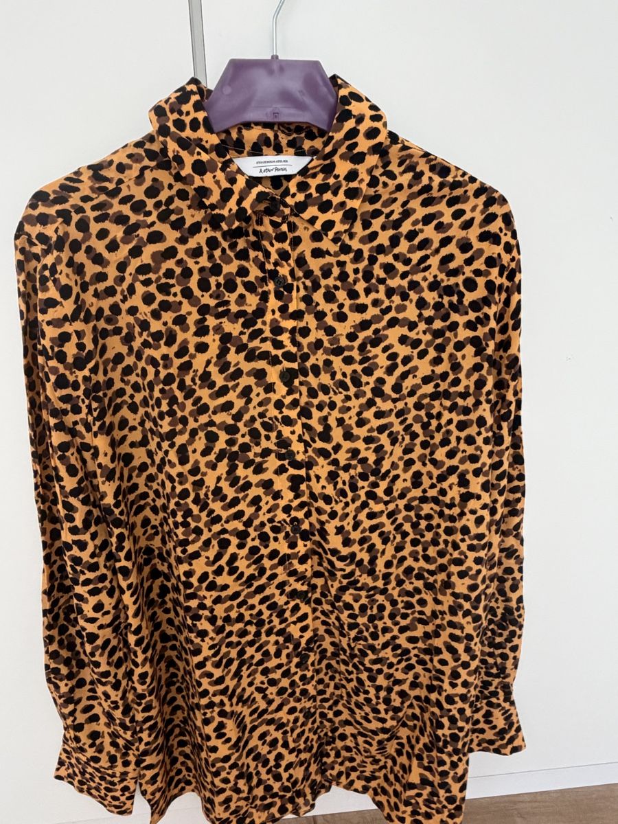Other Stories Camicette: Leopard Print Blouse - & Other Stories - Size Medium – Nuovo (secondo la descrizione) da Luzern venduto da mar_2wss 2