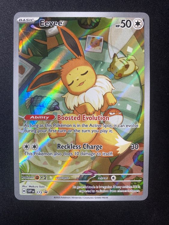 Eevee SVP173 Evoli voli SV Blackstar Promos EN Neu gem ss 