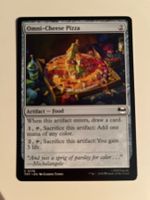 1 x Omni-Cheese Pizza - Magic: The Gathering - MtG
