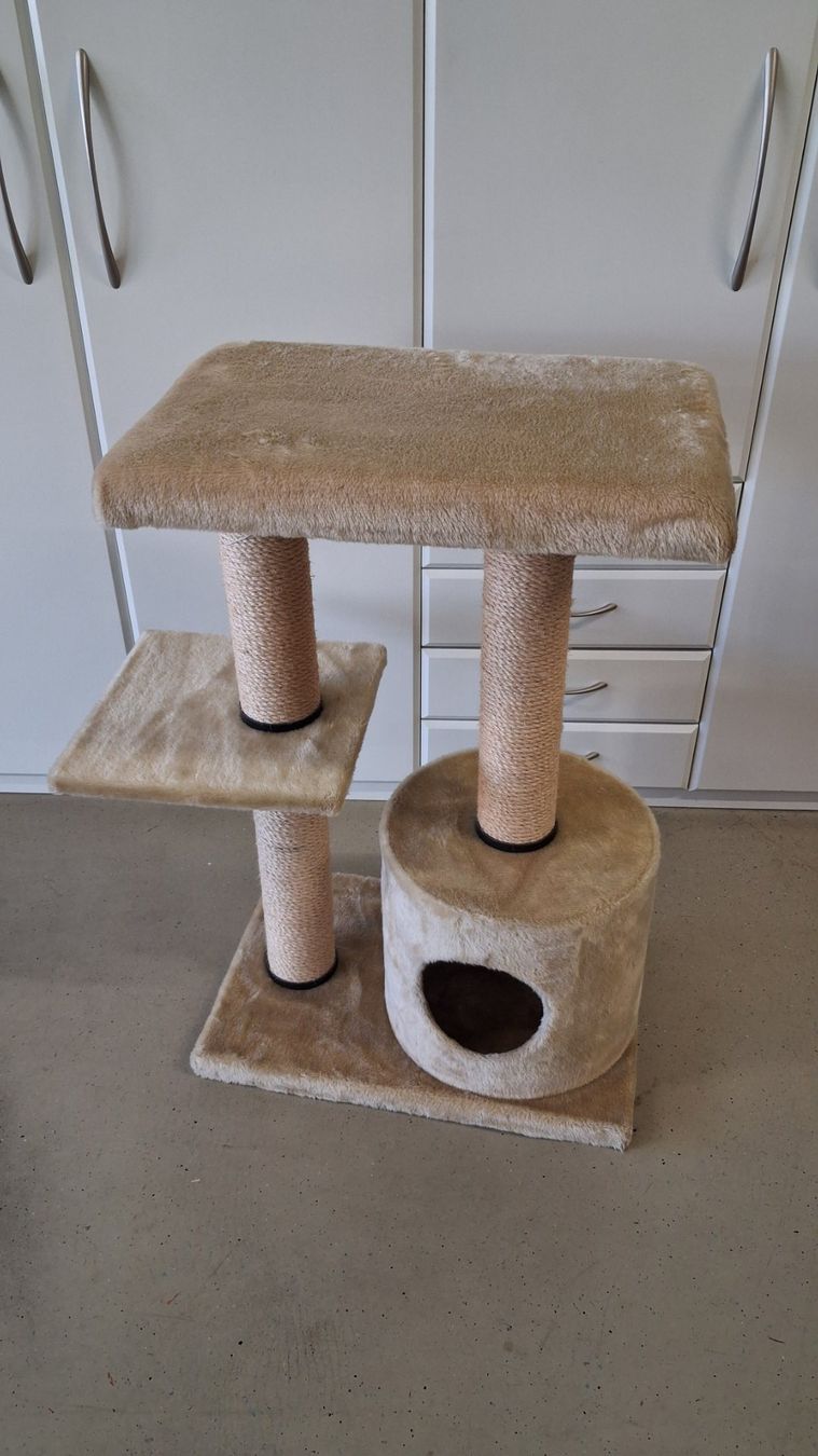 Katzenbaum - Kratzbaum: Katzenbaum, Kratzbaum, wie neu – Gebraucht aus Adlikon von Beulonens