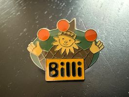 Billi Orangensaft-Pin, Vintage Rarität, Top Zustand!