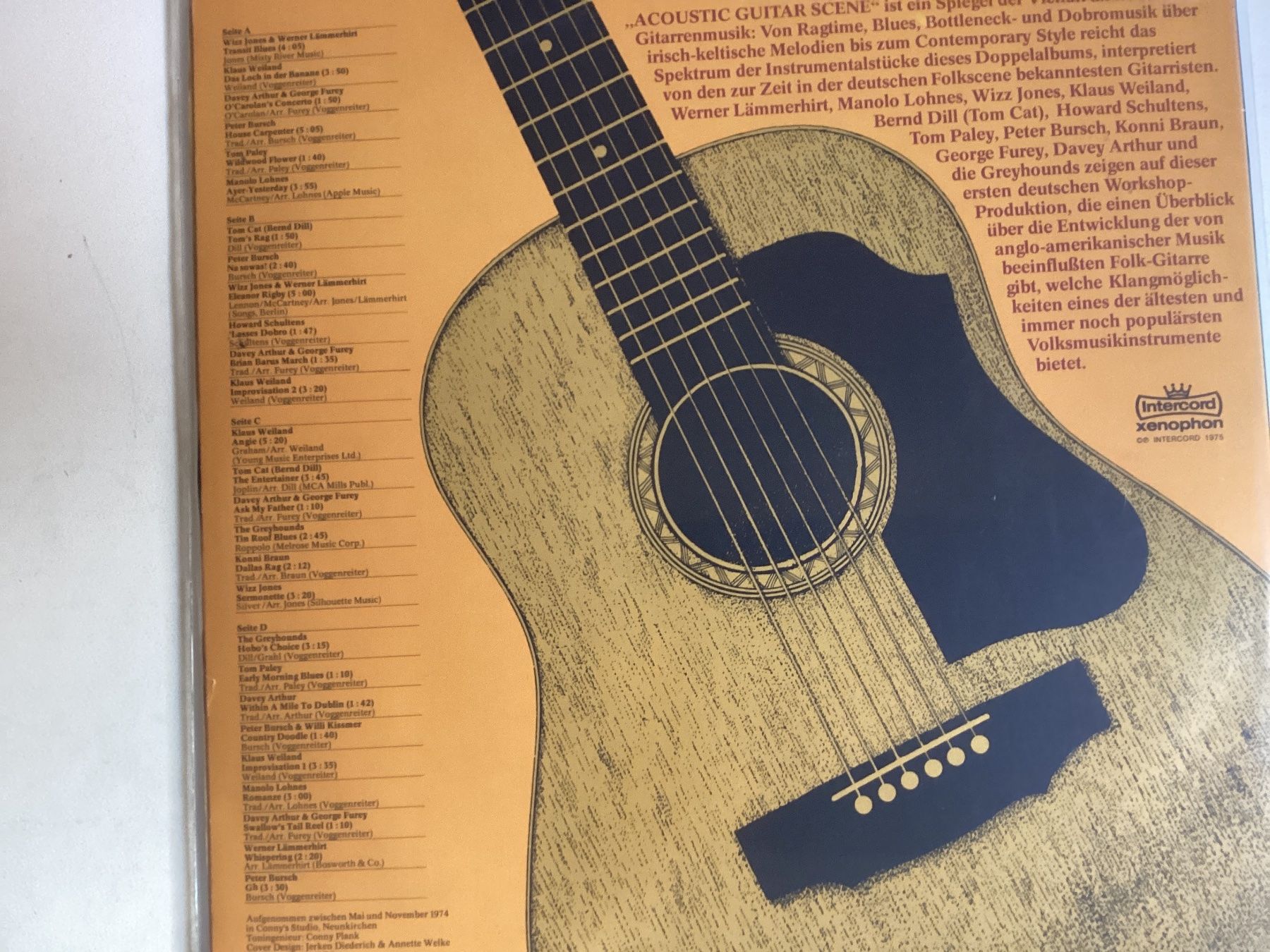 Dischi in vinile: Various Artists Doppel-LP - Acoustic Guitar Scene – Usato da Gutenswil venduto da Hamzian 1