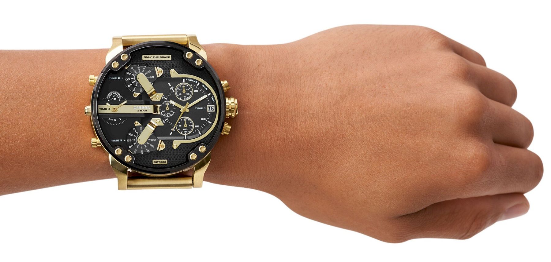 Diesel Orologi: Diesel Mr. Daddy 2.0 Herren-Chronograph – Nuovo e nell'imballaggio originale da Bottighofen venduto da zaap 4